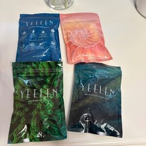 Set of 4 indeed natural hard wax beads for body waxing